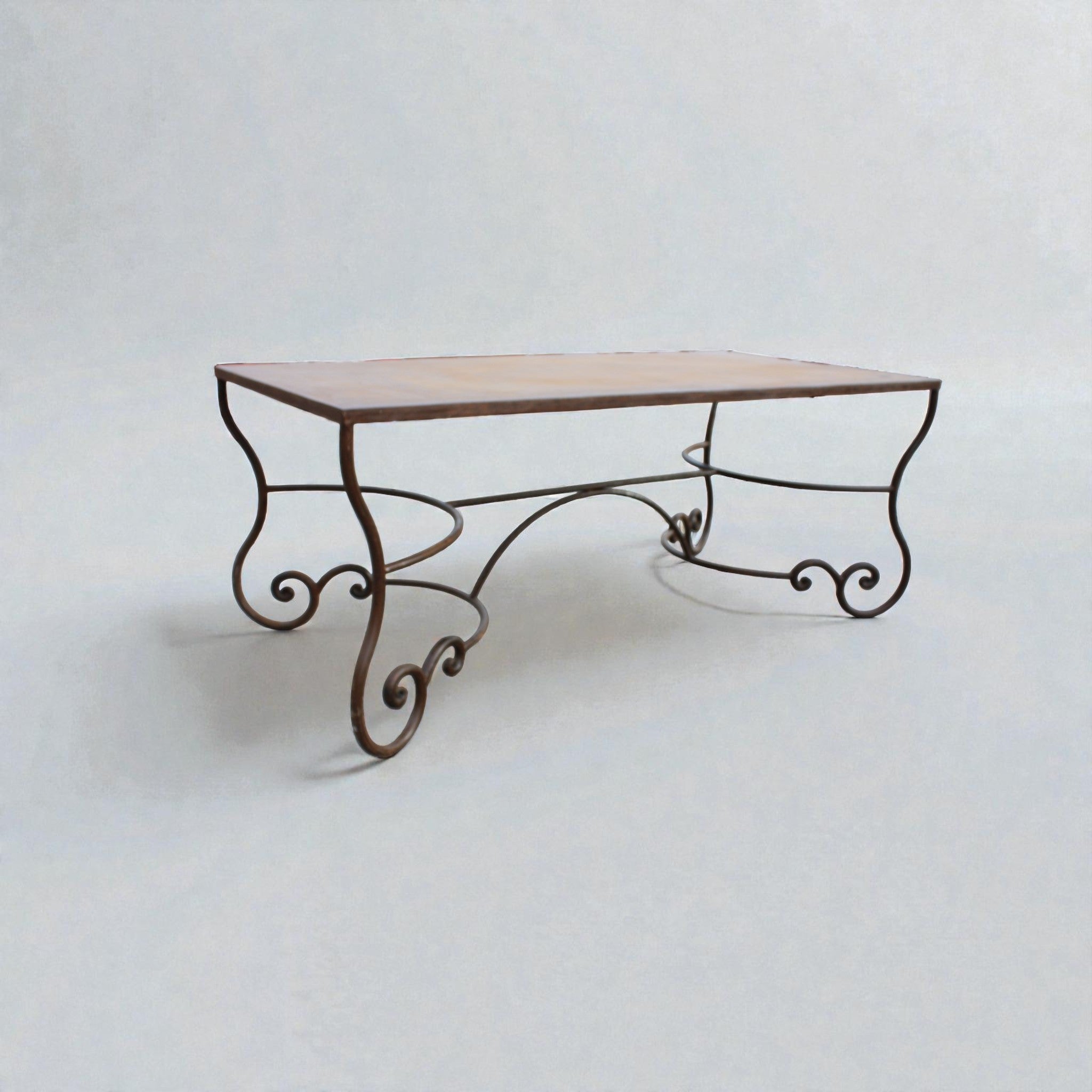 Tavola in ferro da esterno – su ordinazione